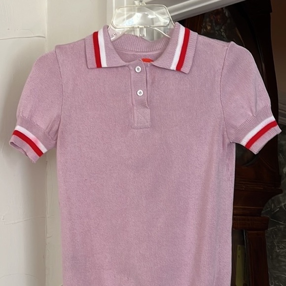 FLAWED marianna senchina | knit top Polo styling cotton / viscose - Picture 8 of 10